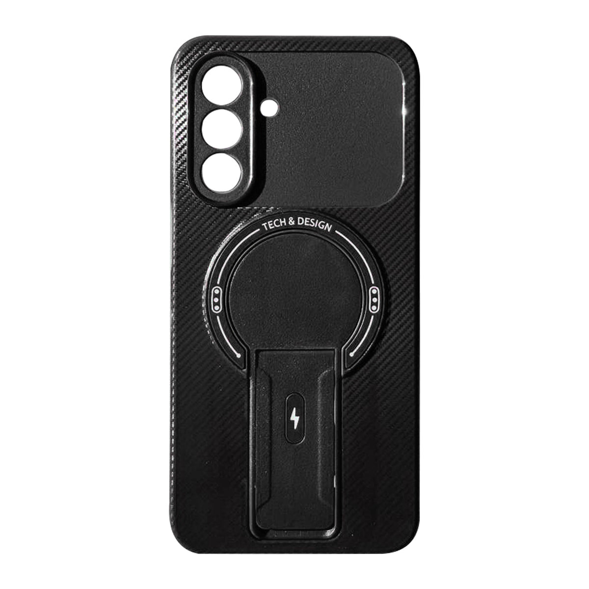 TPU PC kickstand Magnetic Phone Case