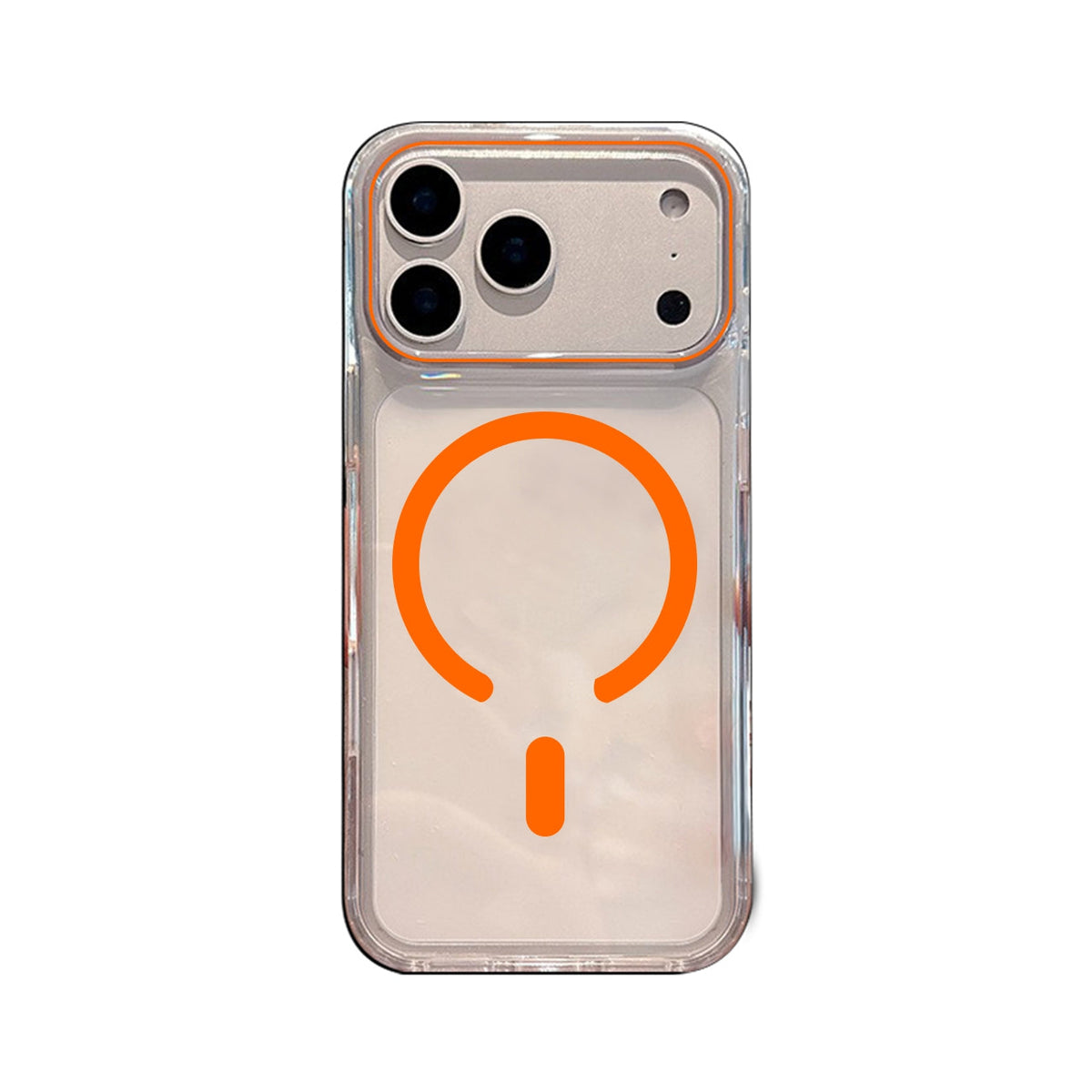 Reiko Magnetic Wireless Charging TPU Bumper Case Reiko High Quality TPU Bumper Case for IPHONE 17 PRO MAX / IPHONE 18 PRO MAX | SKU: PC79-IPH17MAXORG