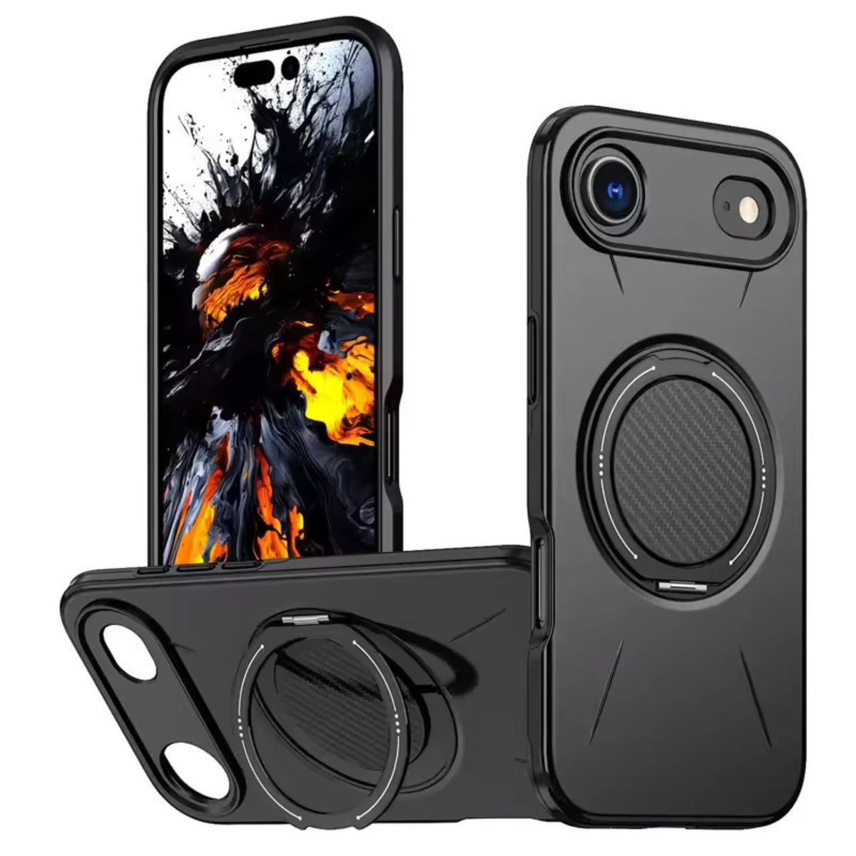 Reiko 360¡ã Rotating Magnetic Versatile Stand Compatible with IPHONE 17 AIR , SKU:PC80-IPH17AIR