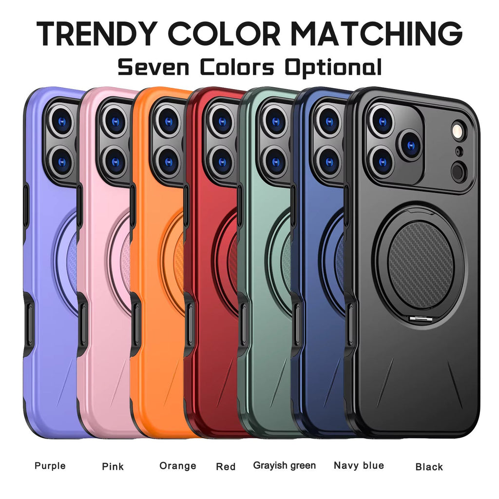 Reiko 360???? Rotating Magnetic Versatile Stand Compatible with IPHONE 17 PRO MAX & IPHONE 18 PRO MAX | SKU: SKU:PC80-IPH17MAX