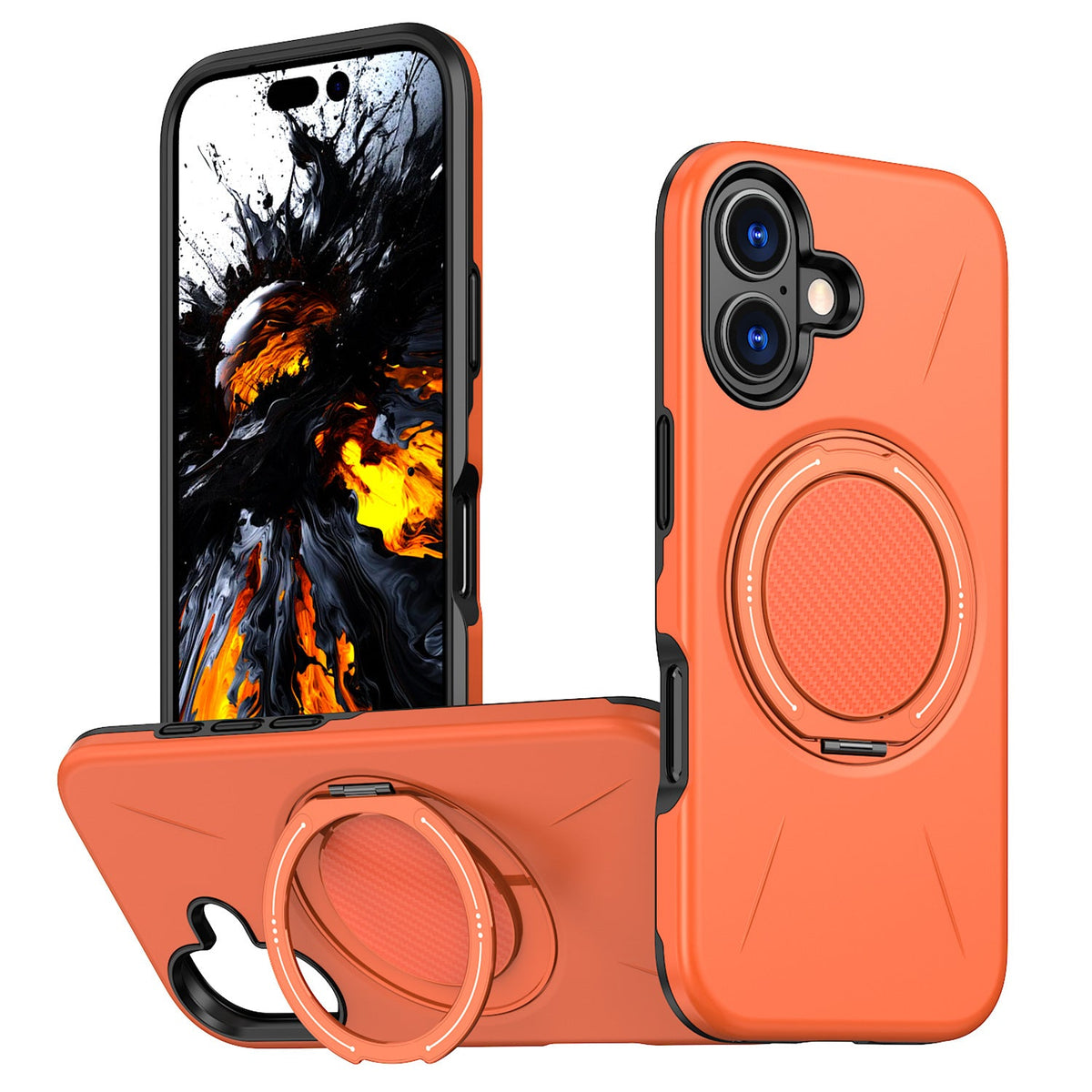 Reiko 360¡ã Rotating Magnetic Versatile Stand Compatible with  IPHONE 17   , SKU:PC80-IPH17
