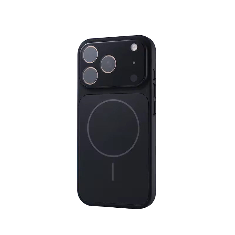 Reiko Magnetic Wireless Charging with lens protector TPU Bumper Case for IPHONE 17 PRO MAX & IPHONE 18 PRO MAX | SKU: PC82-IPH17MAXBK