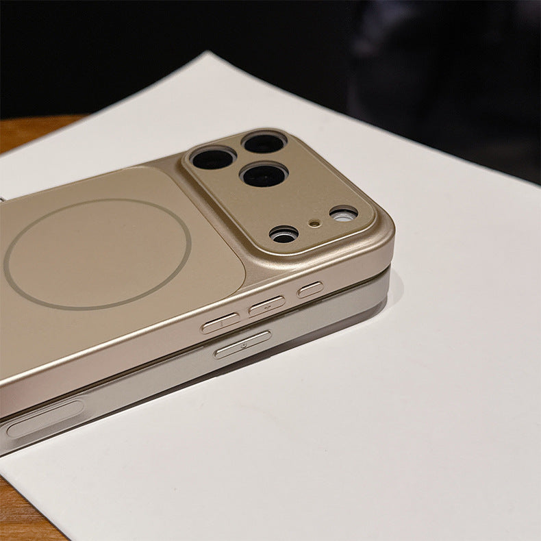 Reiko Magnetic Wireless Charging with lens protector TPU Bumper Case for IPHONE 17 PRO MAX & IPHONE 18 PRO MAX | SKU: PC82-IPH17MAXBK