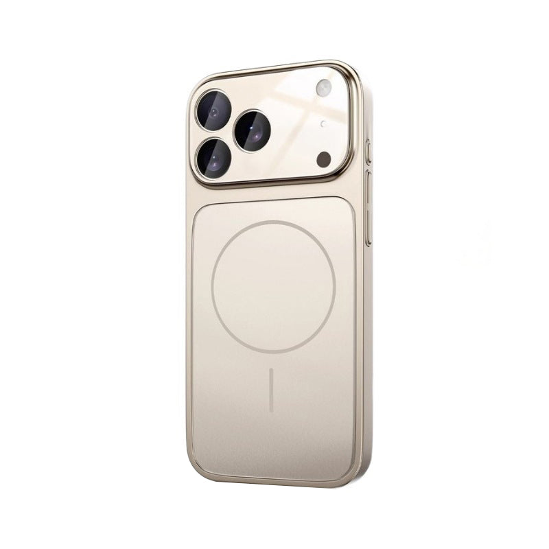 Reiko Magnetic Wireless Charging with lens protector TPU Bumper Case for iPhone 17 PRO MAX & IPHONE 18 PRO MAX in TA | SKU: PC82-IPH17MAXGD