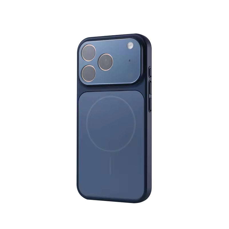 Reiko Magnetic Wireless Charging with lens protector TPU Bumper Case for IPHONE 17 PRO MAX & IPHONE 18 PRO MAX in TA | SKU: PC82-IPH17MAXNV
