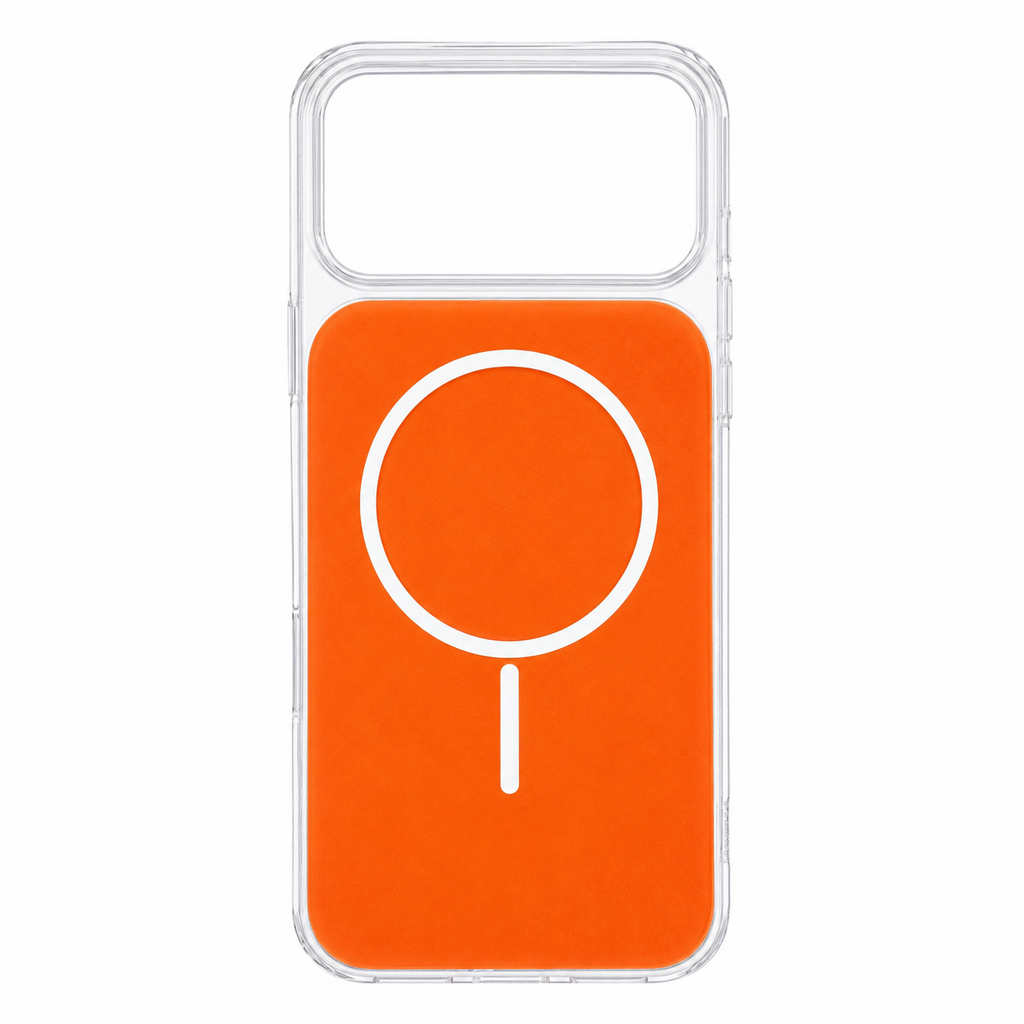 MagSafe-compatible shockproof case in orange designed  for IPHONE 17 PRO MAX & IPHONE 18 PRO MAX | SKU: PC84-IPH17MAXORG