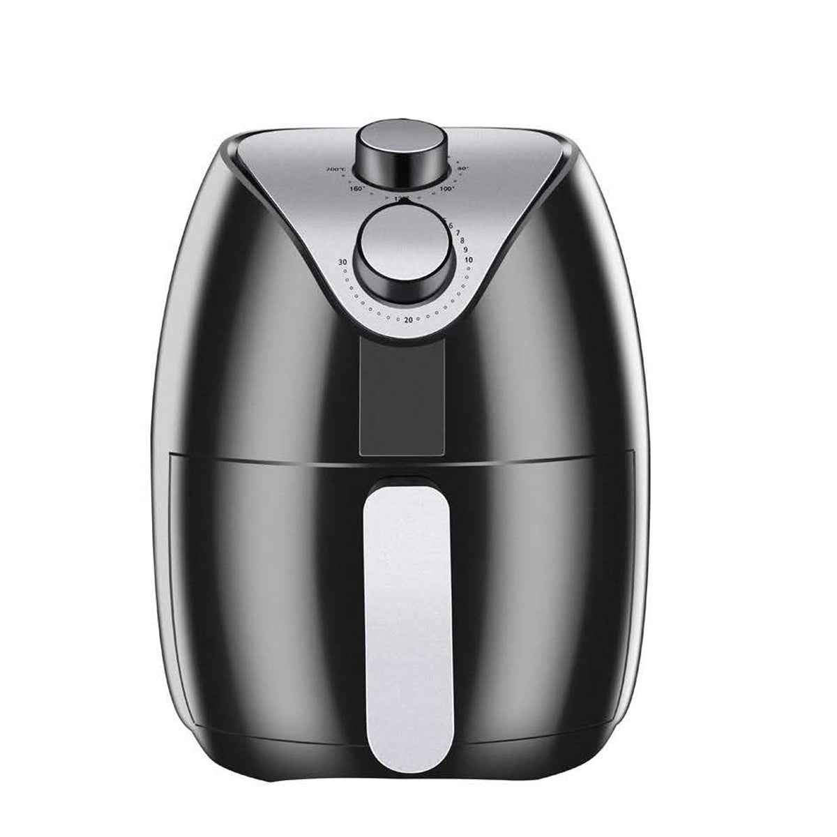 Reiko 2.8 L Air Fryer with Real Cook Technology In Black (SA06-28LBK)