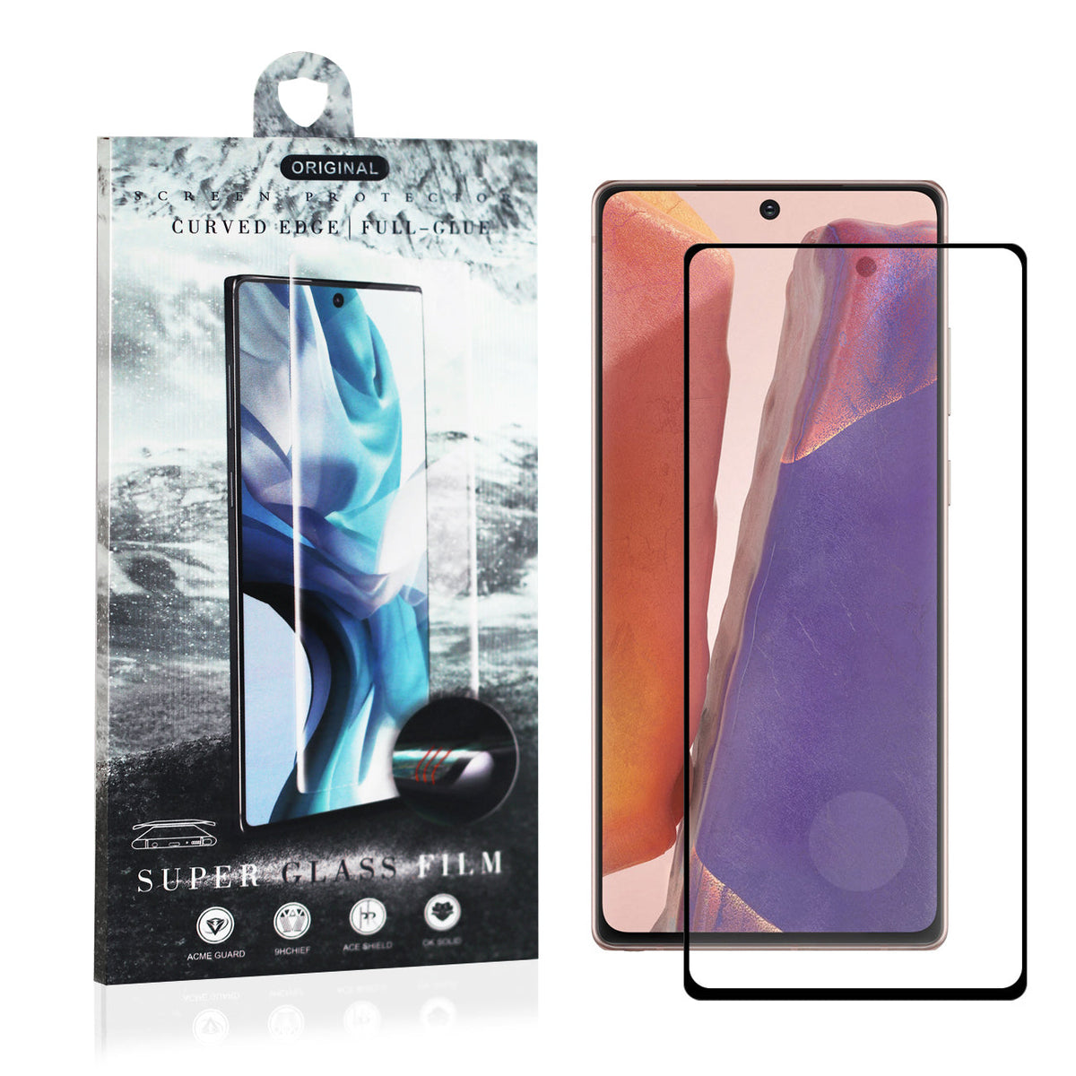Reiko SAMSUNG GALAXY NOTE 20 3D Anti-Fingerprint Super Durable Glass