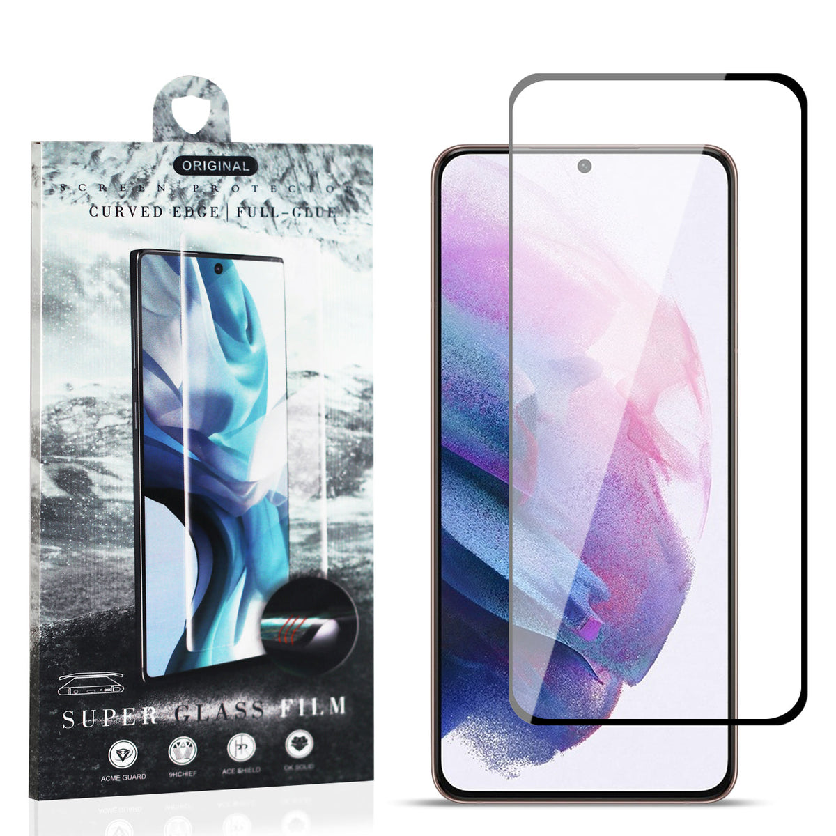 Scratch Resistant Screen Protector for Samsung S21 PLUS SKU#SCP21B-SAMS21P