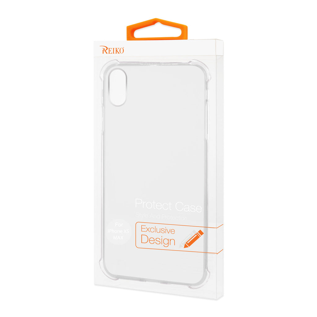 iPhone XS Max Clear Bumper Case With Air Cushion Protection In Clear