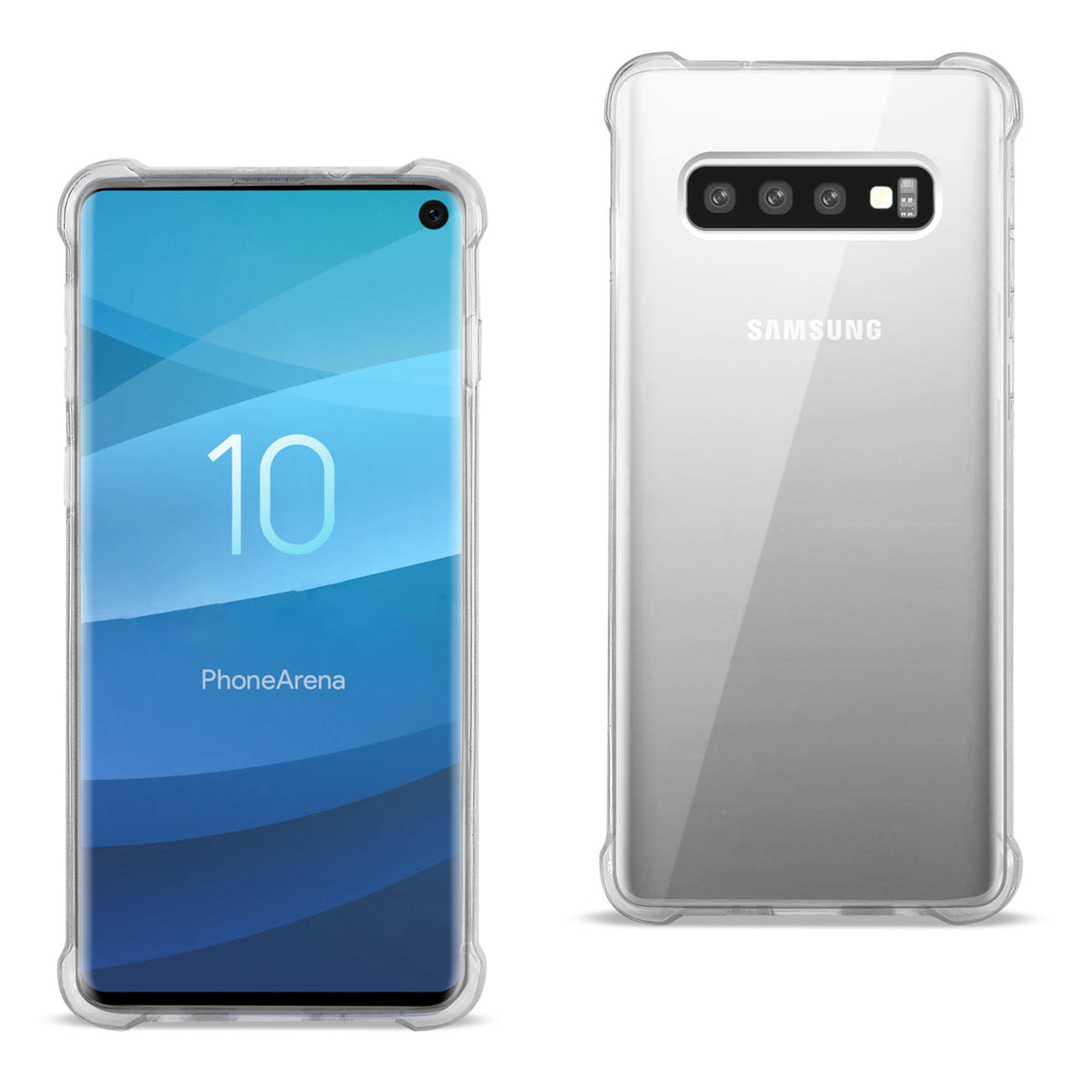 SAMSUNG GALAXY S10 Clear Bumper Case With Air Cushion Protection