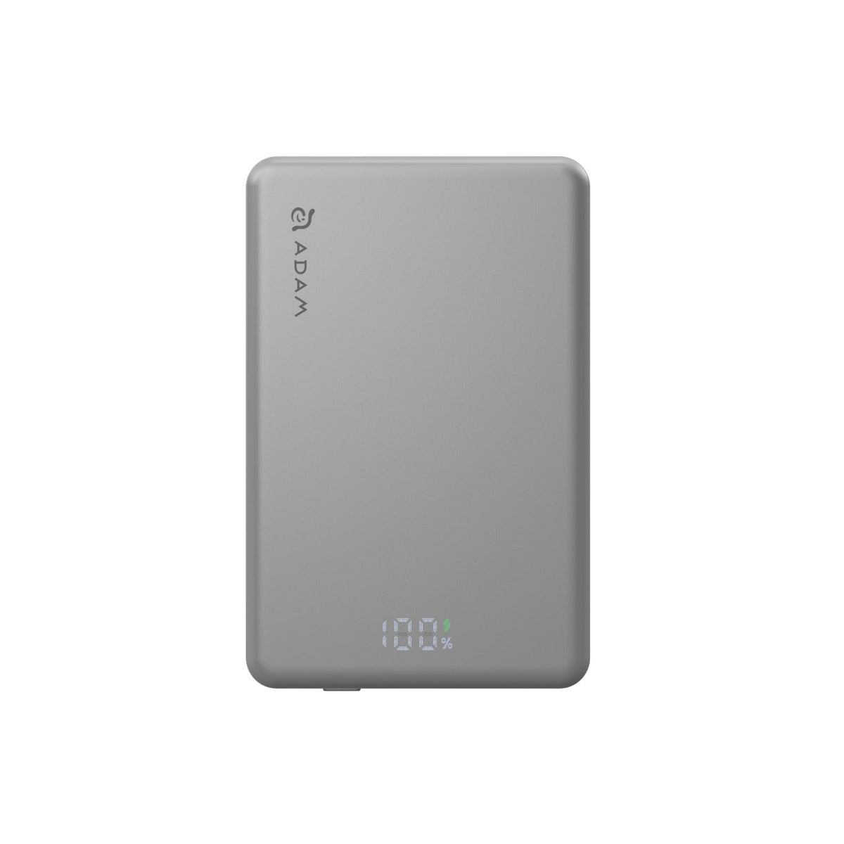 Adam elements VIONTA L10 Ultra Slim Magnetic Wireless Charging Power Bank Silver - 10000mAh