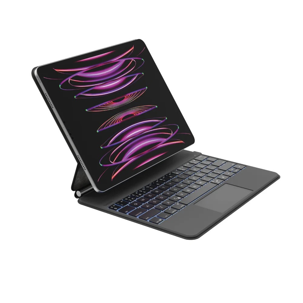 Belkin iPad Keyboard for 12.9 iPad Pro (750mAh 64 Keys Standby 365 days), Black, English Keyboard