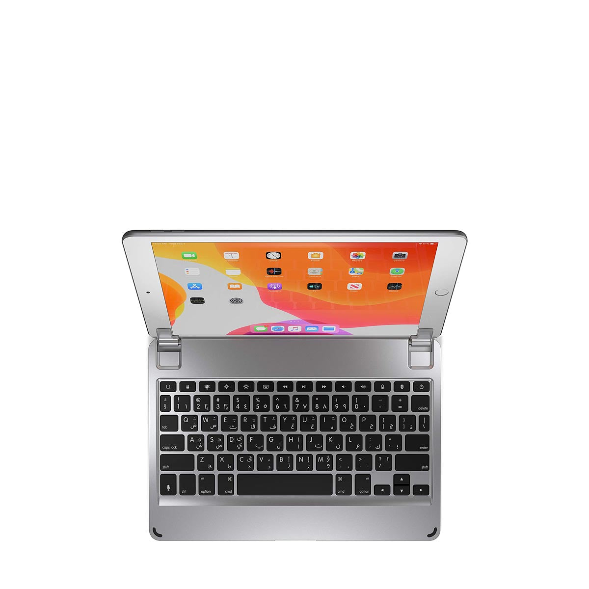 Brydge - Aluminium Bluetooth Keyboard for iPad 10.2 7th Generation (Arabic/Eng) - Silver