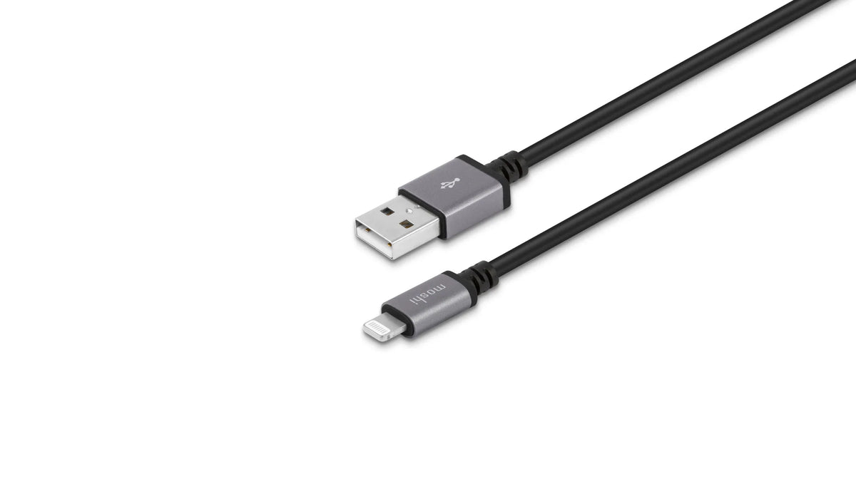 Moshi - USB Cable 3M With Lightning Connector - Black