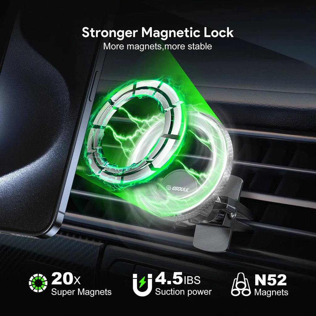 Air Vent Magnetic Car Holder SKU:HLD-EK3007BK