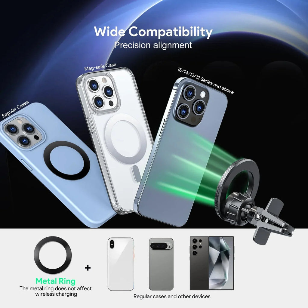 Air Vent Magnetic Car Holder SKU:HLD-EK3007BK
