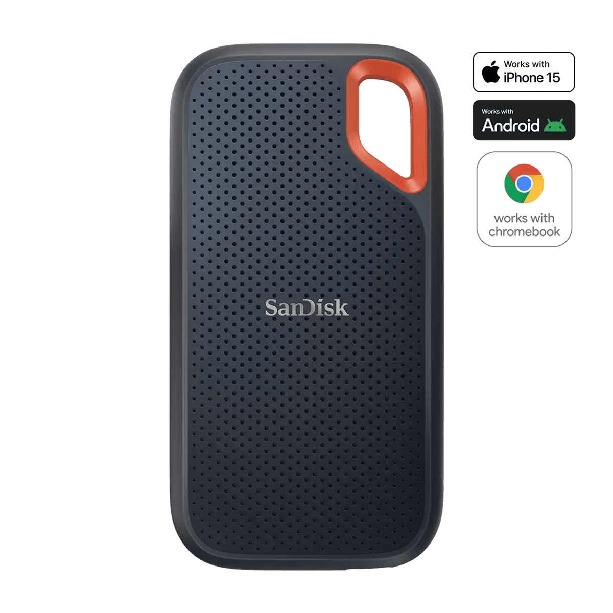 SanDisk Extreme 4TB Portable SSD - up to 1050MB/s Read and 1000MB/s Write Speeds, USB 3.2 Gen 2, 2-meter drop protection and IP55 resistance