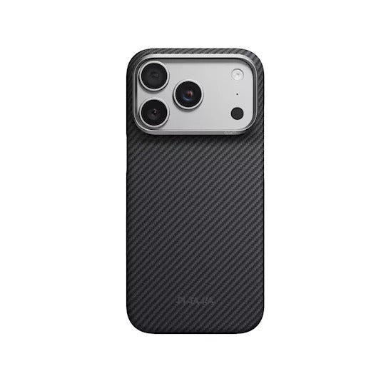 PITAKA Classic-Black Grey Twill Edge Case for iPhone 18 Pro