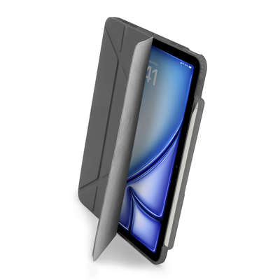 Pipetto iPad Air 11 (2024/2022/2020) Origami No3 Pencil Case - Grey