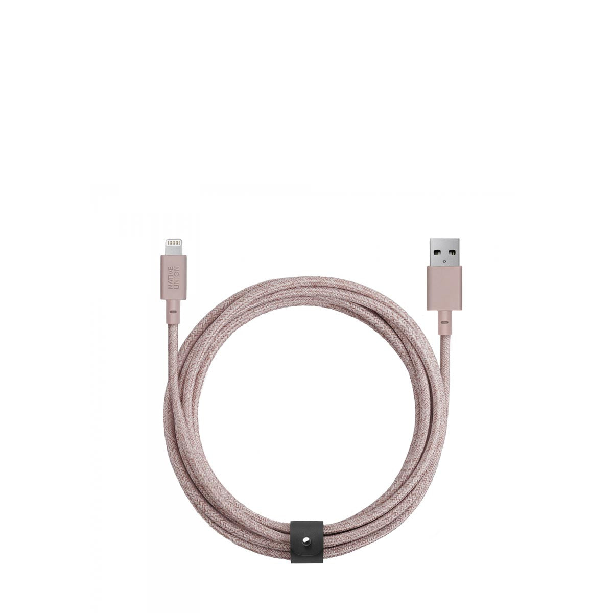 Native Union - Belt Cable XL 3 Meter Lightning - Rose