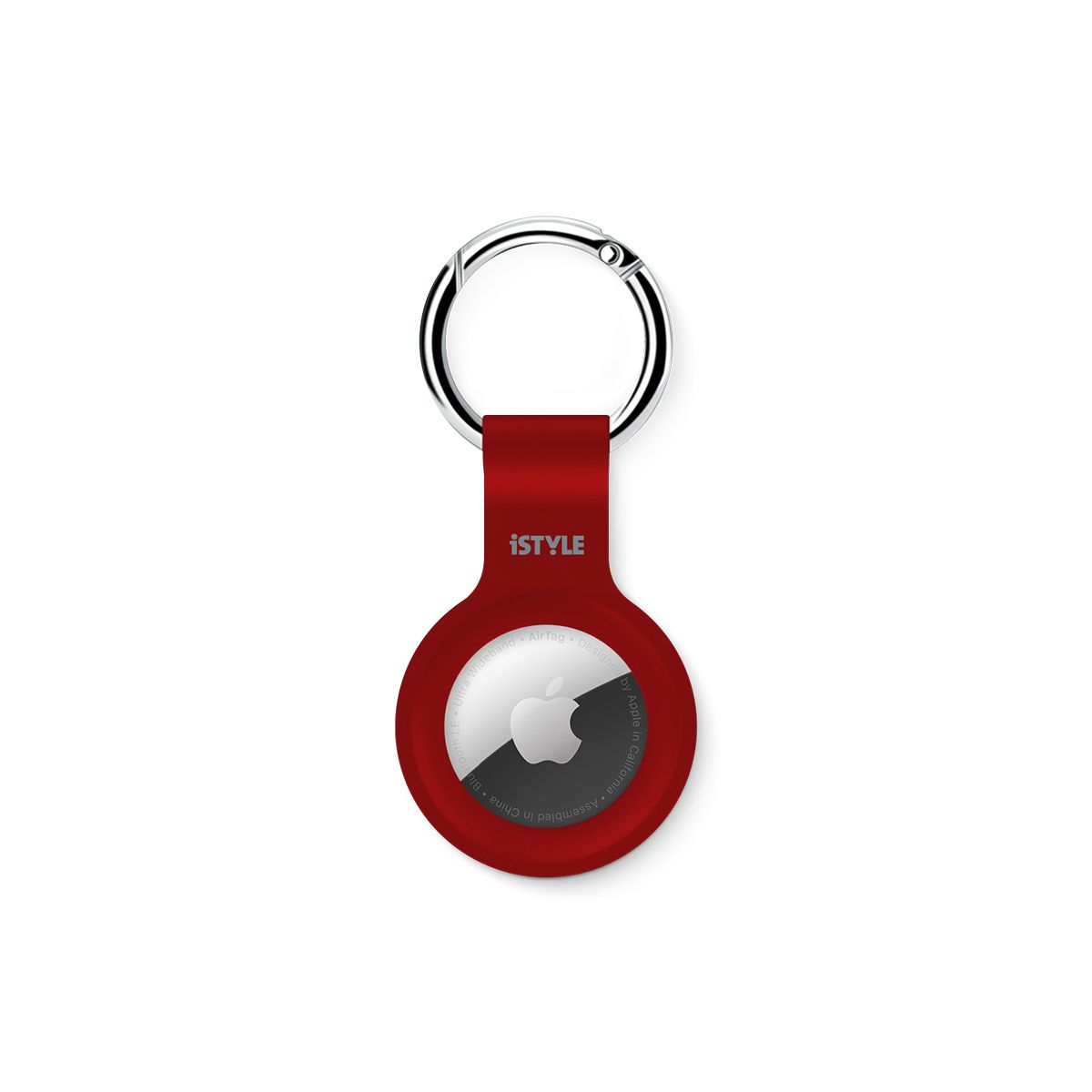 iSTYLE Silicone Case for AirTag, Red