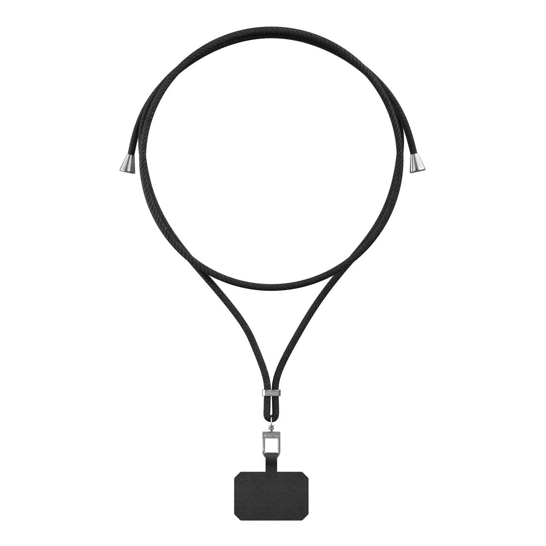 Rolling Square Phone Sling - Black
